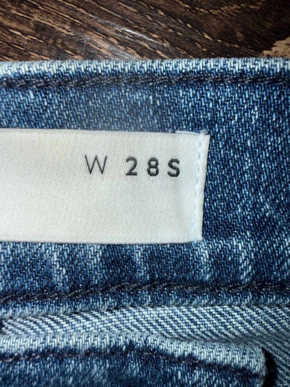 NWOT AYR Women's Medium Blue Secret Sauce Jeans, 28S. - Picture 4 of 6